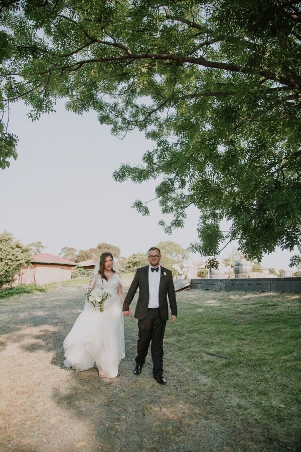 Caitlin and Dylan's wedding day in Taroona, frame 178