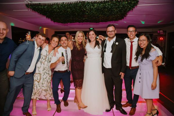 Caitlin and Dylan's wedding day in Taroona, frame 271