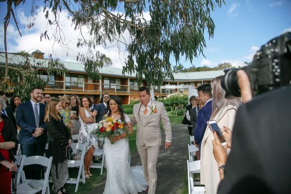 Giovi and Andrés' wedding day in Lancefield, frame 121