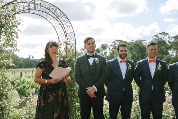 Giovi and Andrés' wedding day in Lancefield, frame 124