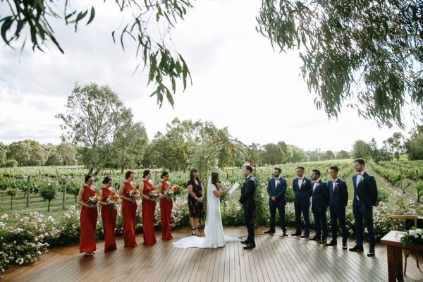 Giovi and Andrés' wedding day in Lancefield, frame 151