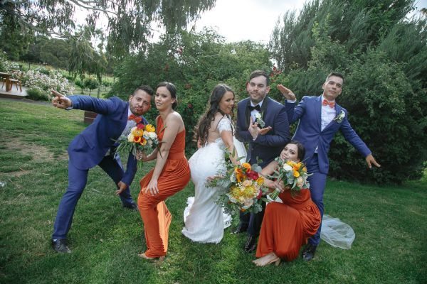 Giovi and Andrés' wedding day in Lancefield, frame 211