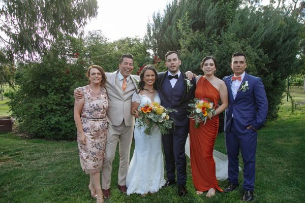 Giovi and Andrés' wedding day in Lancefield, frame 214