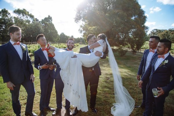 Giovi and Andrés' wedding day in Lancefield, frame 232