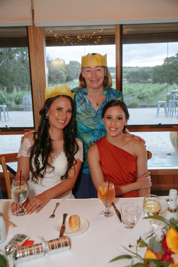 Giovi and Andrés' wedding day in Lancefield, frame 331