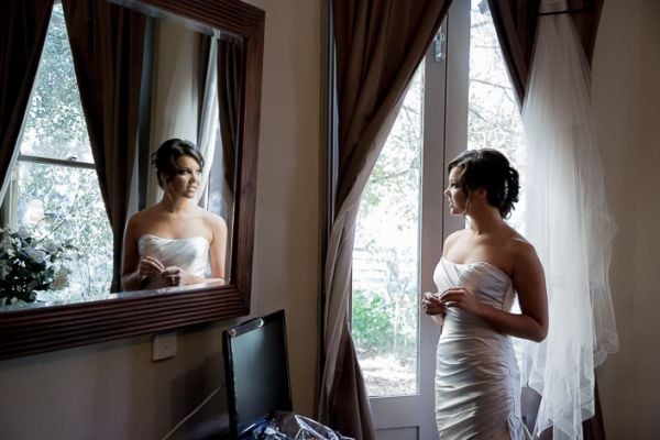 The couple's wedding day in Lancefield, frame 004