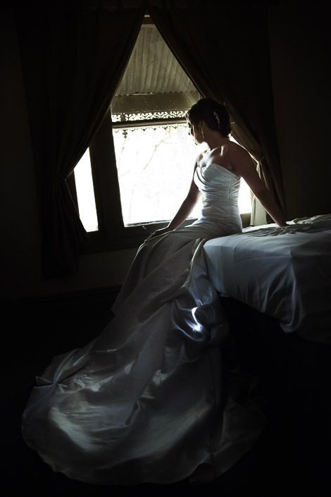 The couple's wedding day in Lancefield, frame 007