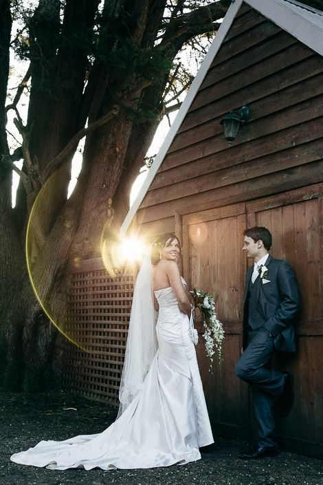 The couple's wedding day in Lancefield, frame 019