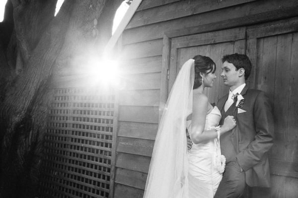 Glen Erin at Lancefield wedding, the couple, frame 020