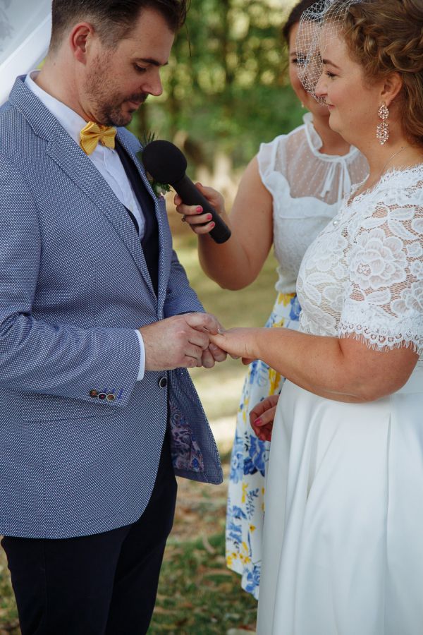 Elyse and Dan's wedding day in Carrara, frame 172