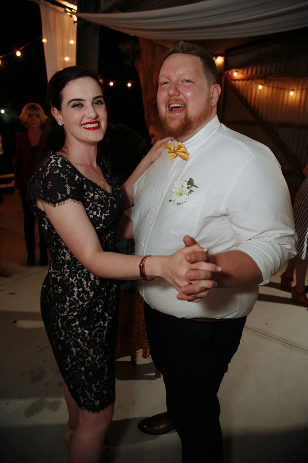 Elyse and Dan's wedding day in Carrara, frame 367
