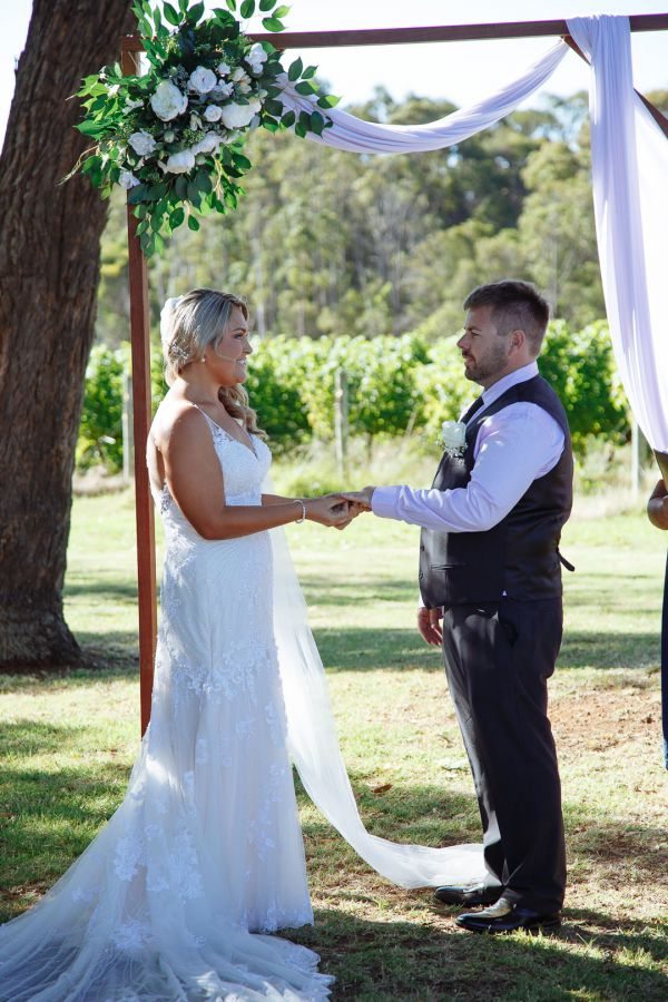 Natasha and Adam's wedding day in Wilyabrup, frame 085