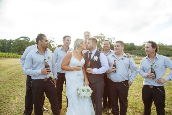Natasha and Adam's wedding day in Wilyabrup, frame 133