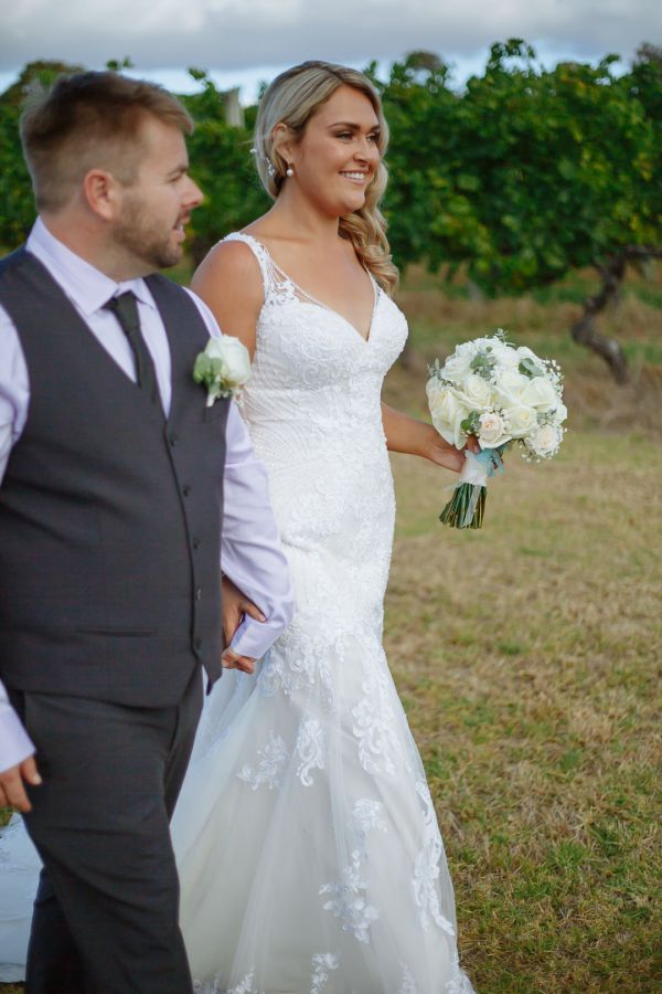 Natasha and Adam's wedding day in Wilyabrup, frame 142
