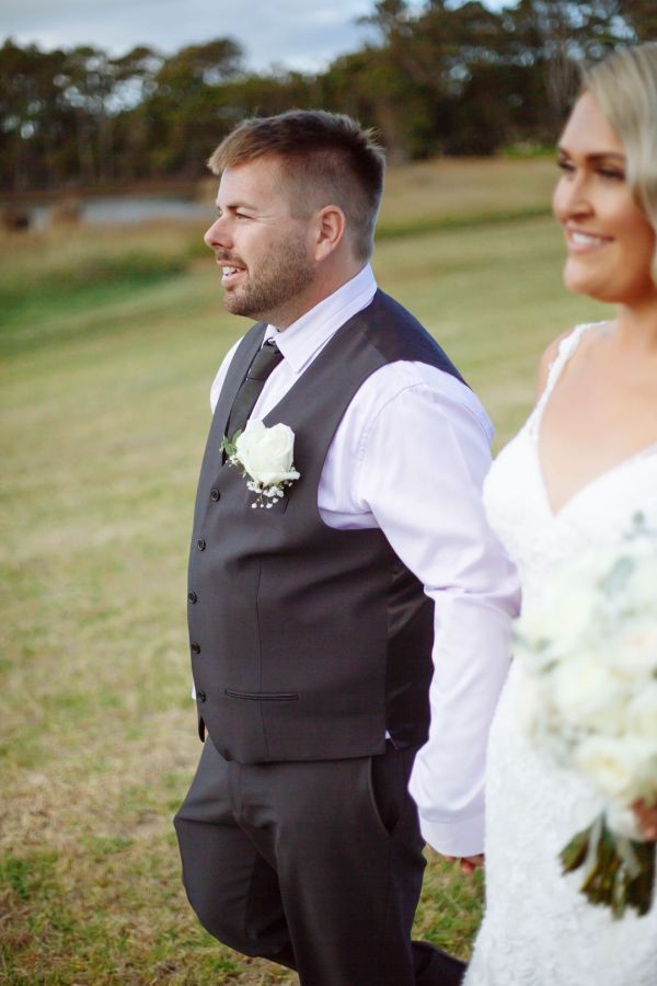 Natasha and Adam's wedding day in Wilyabrup, frame 145