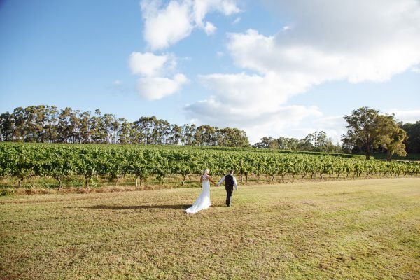 Natasha and Adam's wedding day in Wilyabrup, frame 151