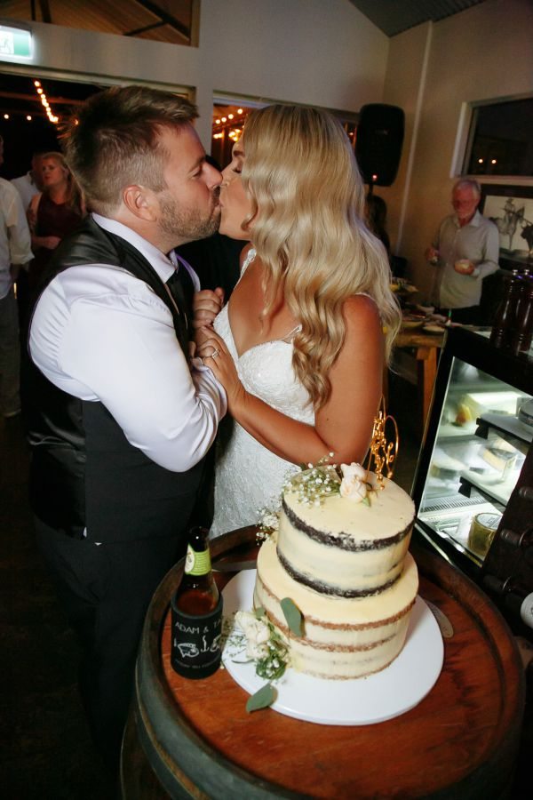 Natasha and Adam's wedding day in Wilyabrup, frame 232