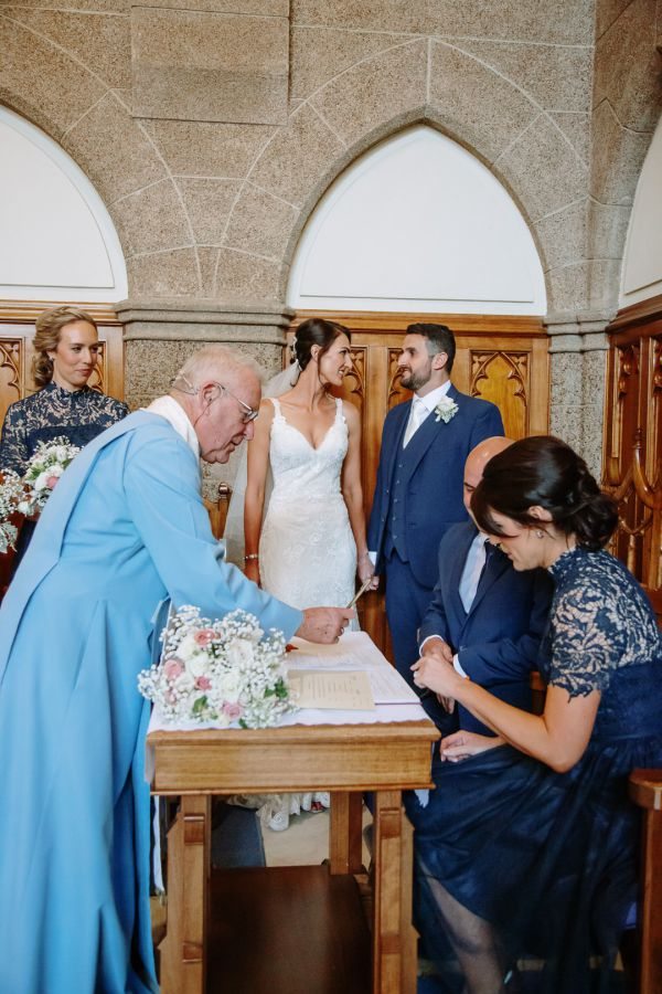 Kate and David's wedding day in Barton, frame 124