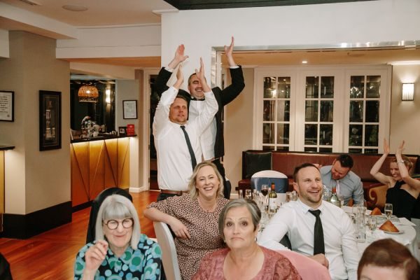 Kate and David's wedding day in Barton, frame 352