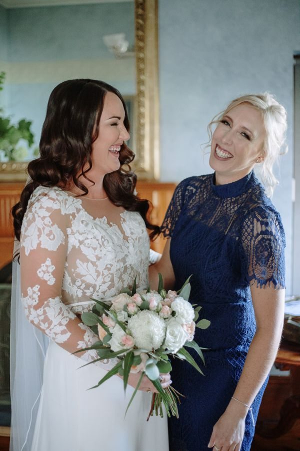 Keira and Adam's wedding day in Grahamvale, frame 064