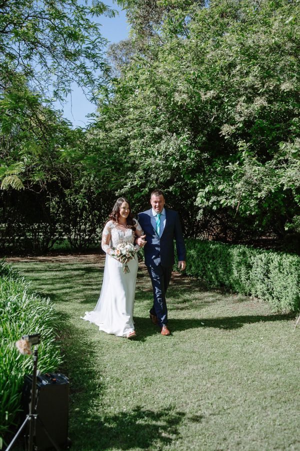 Keira and Adam's wedding day in Grahamvale, frame 073
