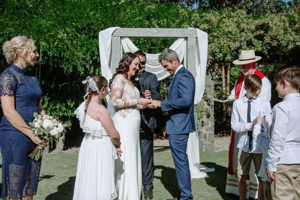 Keira and Adam's wedding day in Grahamvale, frame 112