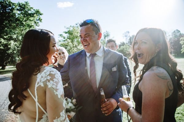 Keira and Adam's wedding day in Grahamvale, frame 178