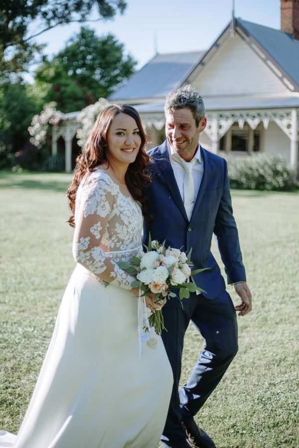 Keira and Adam's wedding day in Grahamvale, frame 187