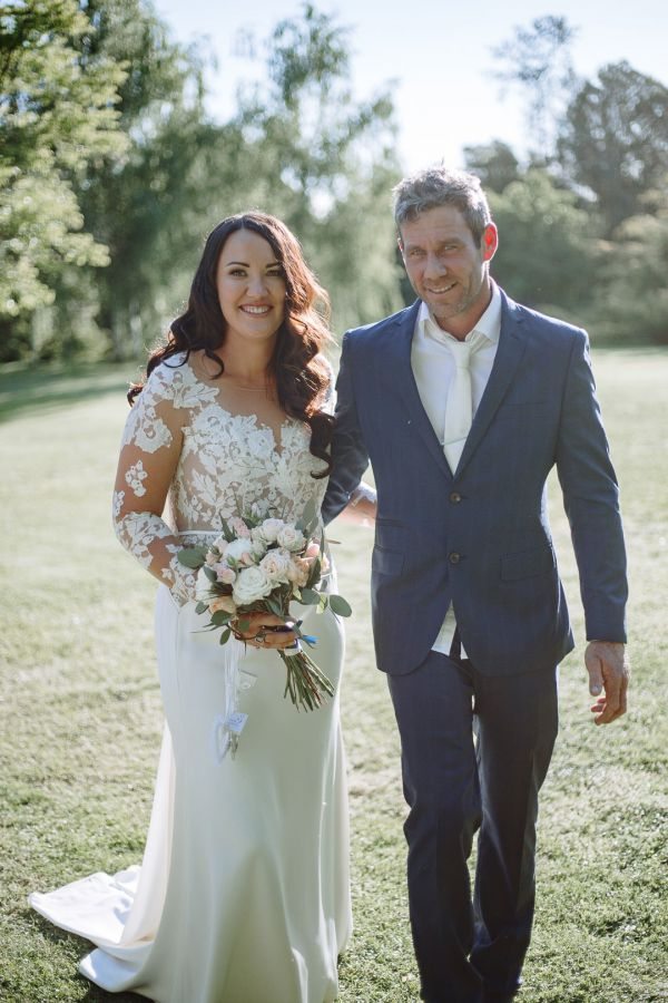 Keira and Adam's wedding day in Grahamvale, frame 190