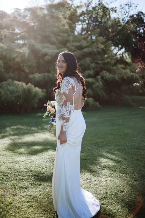 Keira and Adam's wedding day in Grahamvale, frame 193