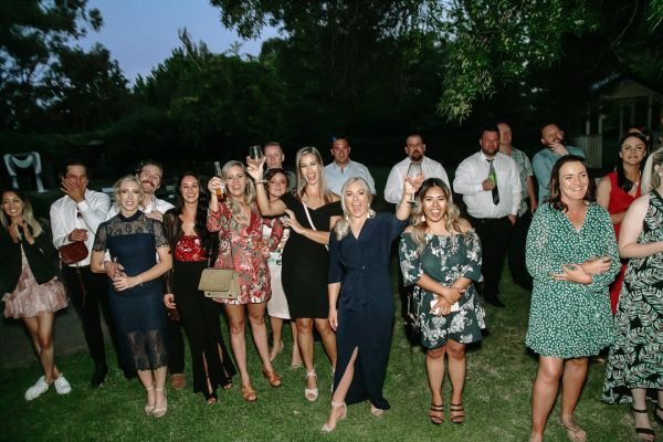 Keira and Adam's wedding day in Grahamvale, frame 298