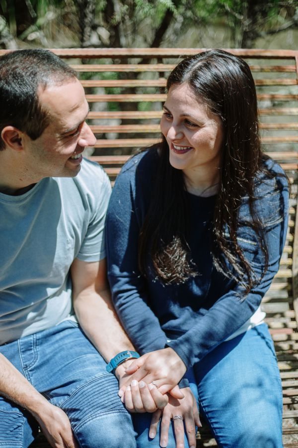 Vanessa and Michael's pre-wedding session in Dixons Creek, frame 007