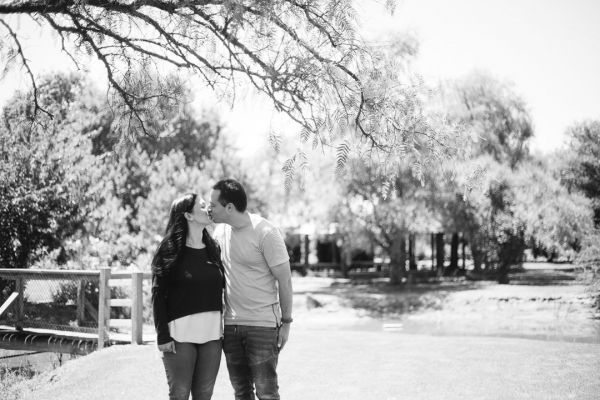 Vanessa and Michael's pre-wedding session in Dixons Creek, frame 013