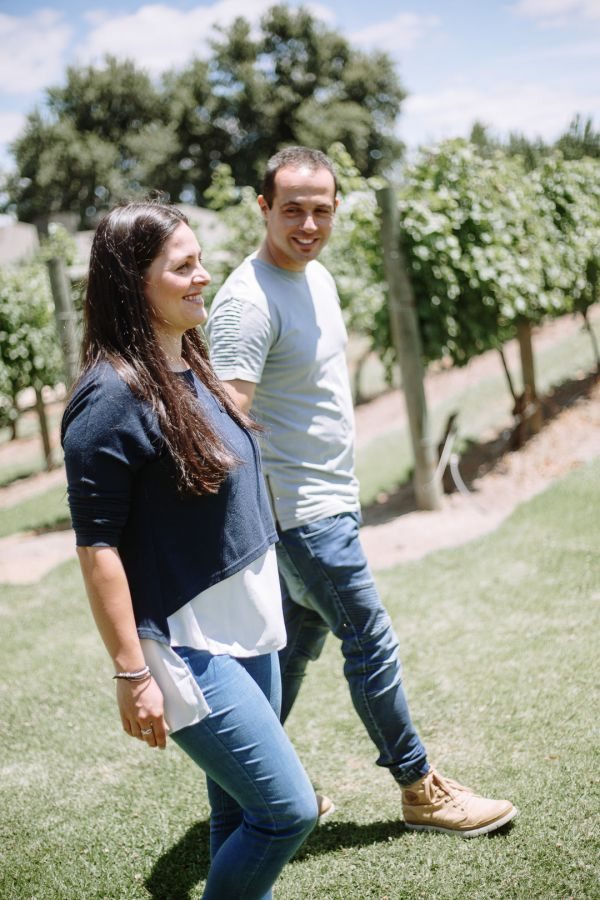Vanessa and Michael's pre-wedding session in Dixons Creek, frame 031