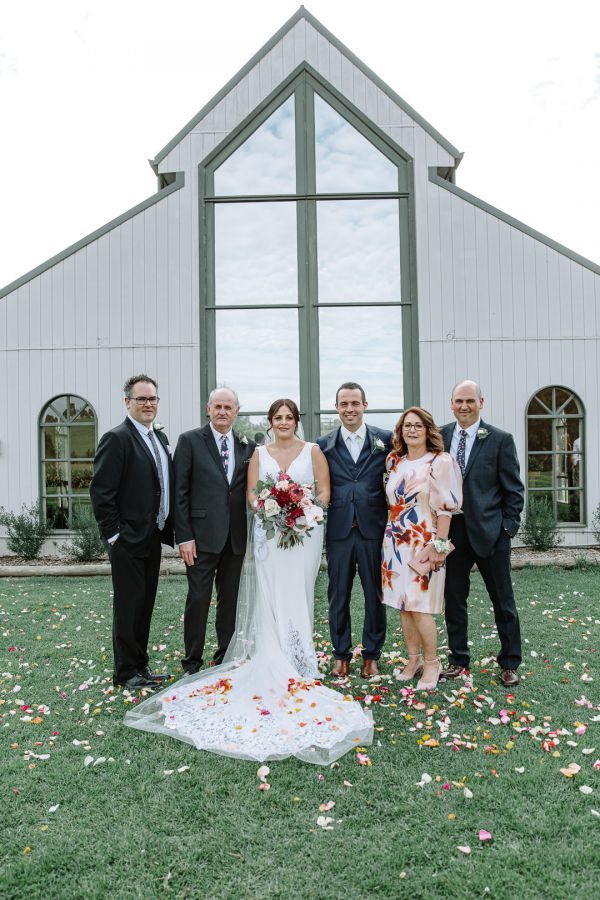 Vanessa and Michael's wedding day in Dixons Creek, frame 046