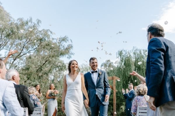Holly and Matt's wedding day in Kangaroo Ground, frame 004