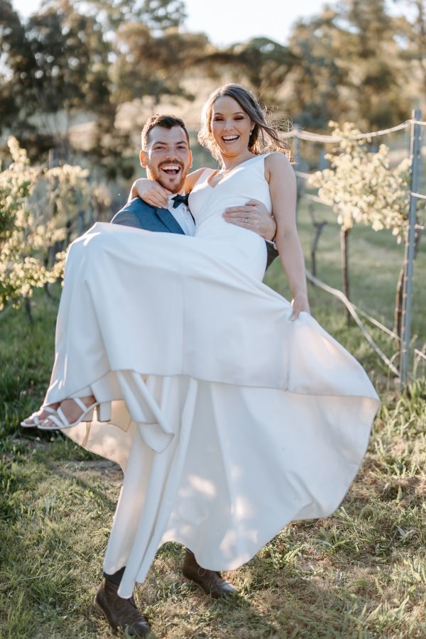 Holly and Matt's wedding day in Kangaroo Ground, frame 007