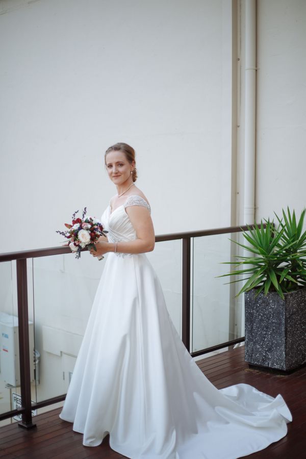 Josef Chromy Wines wedding, the couple, frame 026