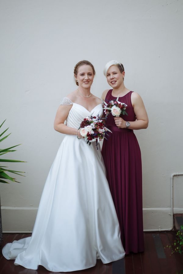 Rachel and Joseph's wedding day in Relbia, frame 037