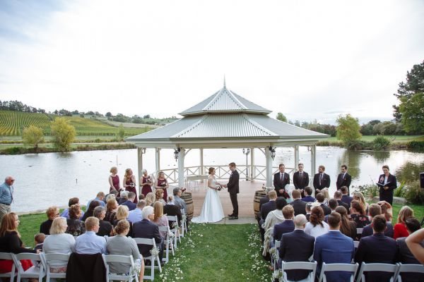Wedding photograph 075 from the day at Josef Chromy Wines