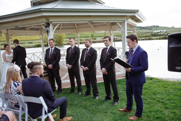 Josef Chromy Wines wedding, the couple, frame 101