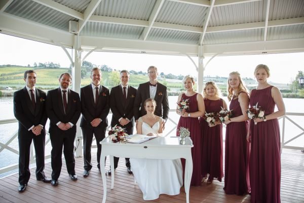 Josef Chromy Wines wedding, the couple, frame 122
