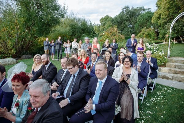 Wedding photograph 129 from the day at Josef Chromy Wines