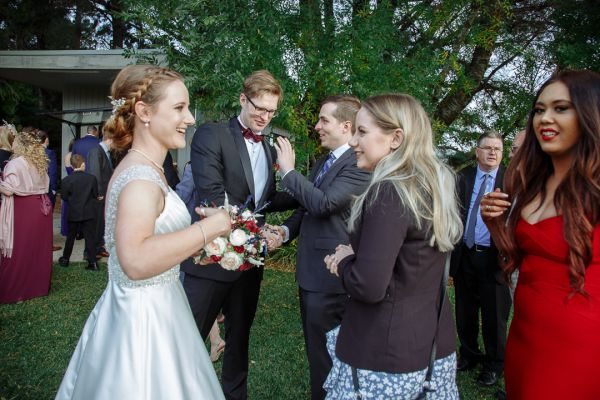 Rachel and Joseph's wedding day in Relbia, frame 154