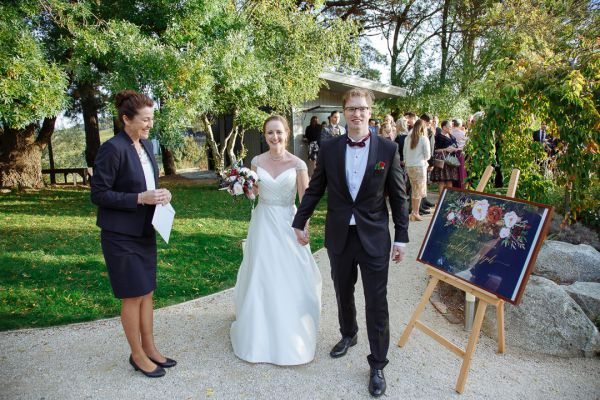 Josef Chromy Wines wedding, the couple, frame 164