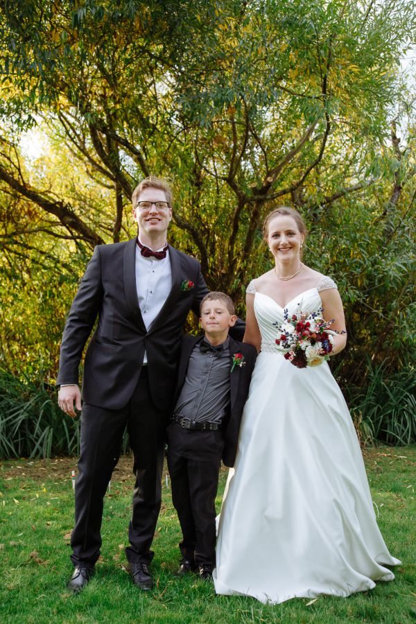 Rachel and Joseph's wedding day in Relbia, frame 169