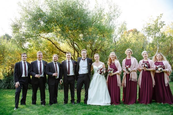 Wedding photograph 180 from the day at Josef Chromy Wines