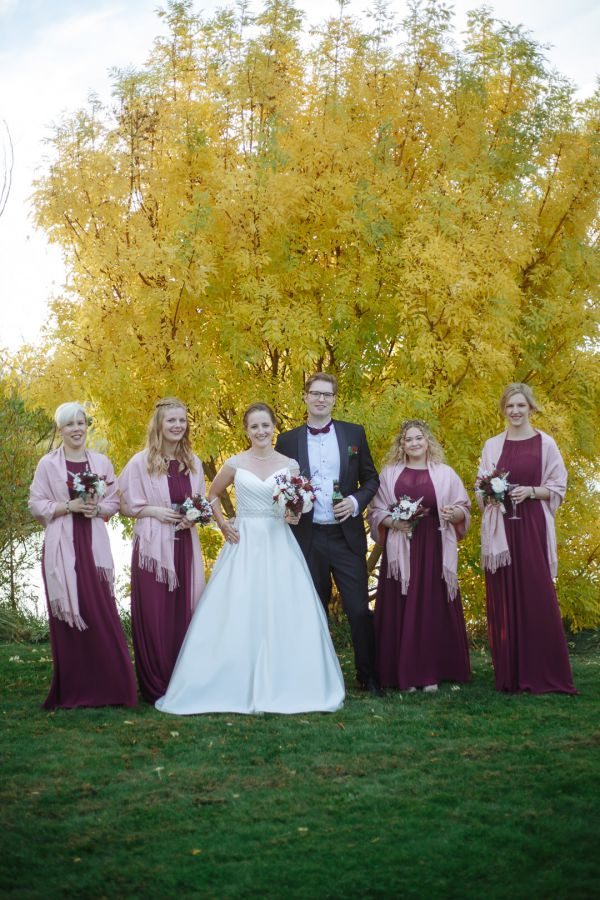 Wedding photograph 186 from the day at Josef Chromy Wines