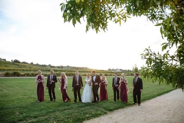 Josef Chromy Wines wedding, the couple, frame 200
