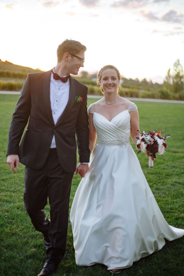 Rachel and Joseph's wedding day in Relbia, frame 211